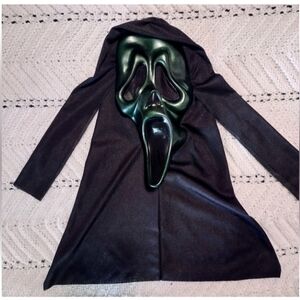 Scream Mask Green Metallic Ghostface Ghost Face Easter Unlimited Fun World 8501
